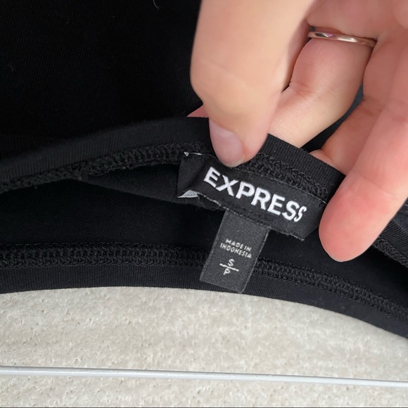 Express Lace Sleeve Off Shoulder Bodysuit - Picture 4 of 4